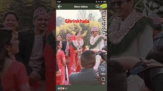 Miss Nepal 2018 Shrinkhala gets married sisan Sisan baniya vlogs [upl. by Adaliah]