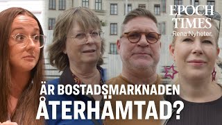 Är bostadsmarknaden återhämtad [upl. by Eanom615]