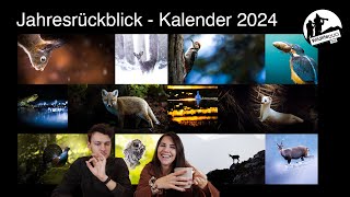 Fotokalender 2024  fotografischer Jahresrückblick mit Bildbesprechung und persönlichen Highlights [upl. by Dyun]