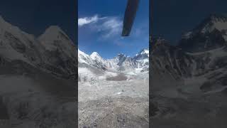 Avalanche  MountEverest  avalanche  snow  footage  nepal  travel  tourism  beautiful [upl. by Rehsu366]