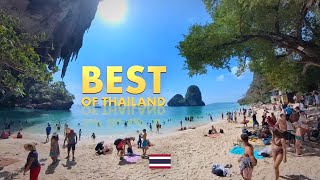 Best Beach of Thailand RAILAY Beach  KRABI  THAILAND Full Tour [upl. by Artied]