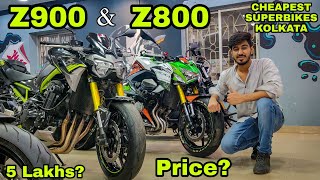 Kawasaki Under 6 Lakhs Cheapest Z800 amp Z900 For Sale Joys Bike Point Kolkata  MxK [upl. by Notneb]