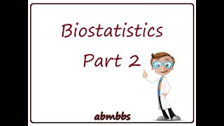 Biostatistics 2 Community Medicine Videos [upl. by Seuqram]