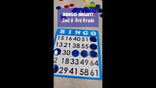 Bingo night 2nd and 3rd grade [upl. by Suzy963]