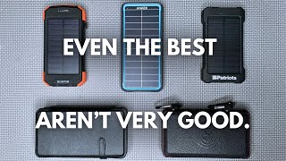 5 Best Solar Power Banks Im Unimpressed [upl. by Niu]