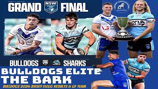 Bulldogs Elite  The Bark  2024 Jersey Flegg Results amp Grand Final Team [upl. by Fara]