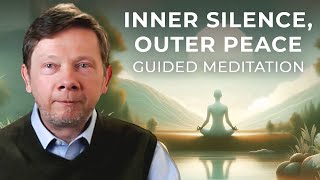 Embracing Stillness in the Digital Age  A Guided Meditation with Eckhart Tolle [upl. by Browning918]