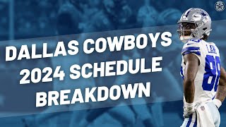 Dallas Cowboys 2024 Schedule Reaction and Breakdown  Blogging The Boys [upl. by Fiedler996]