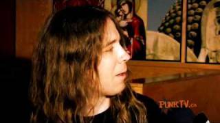 Cannibal Corpse Interview with Alex Webster by PunkTVca Part 1 of 4 [upl. by Drugge]