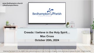 Sermon September 15th 2024  Creeds I believe in God the Father… [upl. by Arhas]