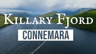 Killary Fjord  Killary Harbour  Connemara  Ireland  Cinematic DJI Drone Video 4K [upl. by Maisel]