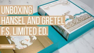 Unboxing the Folio Society Limited Edition of Hansel and Gretel  BookCravings [upl. by Aizahs398]