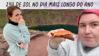 VLOG ISLÃ‚NDIA UM PÃƒO ASSADO EMBAIXO DA TERRA VULCÃ‚NICA â€¢ Karol Pinheiro e Maqui NÃ³brega [upl. by Aleemaj452]