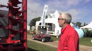 Comparing Manure Spreaders At Canadas Outdoor Farm Show [upl. by Sidalg]