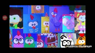 Happy Birthday  Lottie Dottie Chicken in Portuguese  Mini Version [upl. by Lennon]