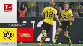 What A Goal From Schlotterbeck  BVB  Union Berlin 42  Highlights  MD 7 – Bundesliga [upl. by Disraeli]