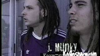 Korn  Old Interview from 1995 in Canada [upl. by Asirralc]