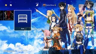 Sword Art Online  Hollow Realization Theme PS4 [upl. by Ikcaj779]