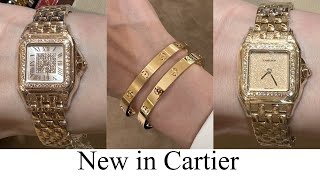 New in Cartier  Black and Gold Style [upl. by Macknair]