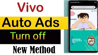 Vivo Phones Display Automatic Ads Turn off SettingHow to remove Display Ads in Vivo Mobiles [upl. by Gnouhk]