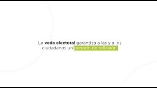 La veda electoral ¿qué es [upl. by Anitsrhc]