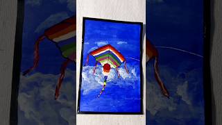 How to draw kite🪁 art drawing shortvideo viralvideo kite trending sortfeed [upl. by Irrok]