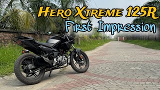 Hero Xtreme 125R First Ride Impression  BANGLADESH  The 2 Wheeler Boy [upl. by Judon]