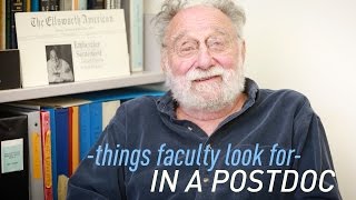 Things Faculty Look for in a Postdoc [upl. by Ecadnac]