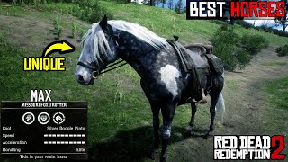 Top 5 Fastest amp Must have horses amp How to obtain them As Arthur  RDR2 [upl. by Oemac340]