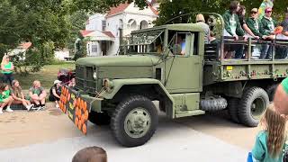 Geneseo 2024 homecoming parade down State St [upl. by Akcirederf147]