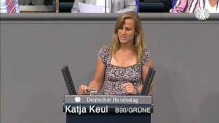 Katja Keul zur Wehrdisziplinarordnung am 10062010 [upl. by Nyram]