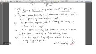 EL 206 Critical frequency and effect of earth magnetic field on ionospheric propagation [upl. by Switzer]