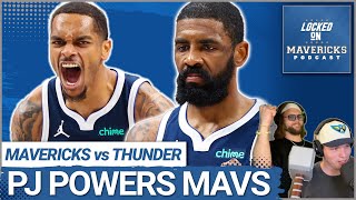 How PJ WASHNGTON amp Kyrie Irving Led the Dallas Mavericks to a Win vs OKC  Mavs Postgame [upl. by Cad]