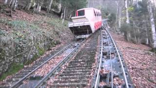 Standseilbahn 643001 Schwyz Schlattli  Stoos Bergfahrt  Funicular [upl. by Aisyram345]