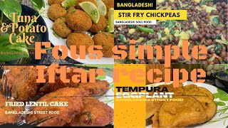 Homemade simple iftar recipes ramadan cooking food [upl. by Song]