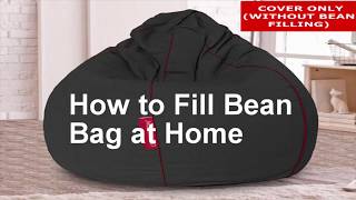 How to Fill any Bean Bag in Seconds [upl. by Thorne]