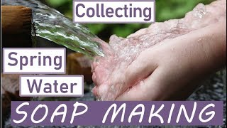 Use Fresh Spring Water in Soap Making  🐳 [upl. by Aramat]