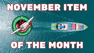 November Item of the Month 2024  Operation Christmas Child [upl. by Bullivant131]