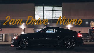 Its 2am lets go for a drive  Nissan 370z Nismo Night Drive from Airport Pure Sound 4k [upl. by Hayton143]