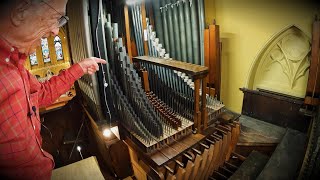 1892 Woodbury amp Harris Organ  St Marys Church  Charlestown Massachusetts [upl. by Jabin]