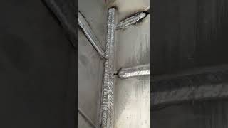 stringer fillet weld aluminium mig welding [upl. by Enamrahs950]