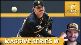 Paul Skenes seven inning nohitter highlights Pirates to massive series win over Milwaukee [upl. by Antonina459]