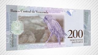 Billete de Bs S 200  Bolívar Soberano [upl. by Htebizile]