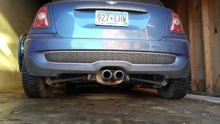 Mini cooper s r56 cat and resonator delete [upl. by Seira]