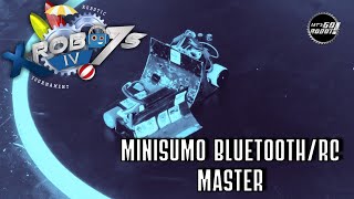 MiniSumo BluetoothRC Master  XRobo7s IV Piura Perú [upl. by Rebba]