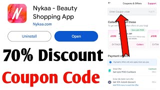 nykaa coupon code  Nykaa new coupon code  nykaa coupons [upl. by Philbo]