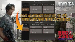 How to Switch from NA server to SEA server in Life After PC Version [upl. by Petulah]