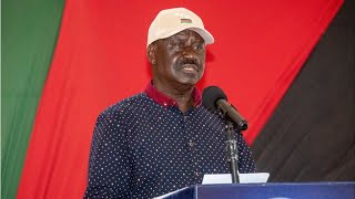 LIVE RAILA ODINGA ADDRESSES THE NATION AHEAD OF MONDAY DEMOS [upl. by Mundy]