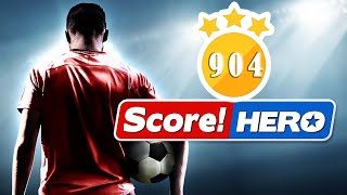 Score Hero  level 904  3 Stars [upl. by Ahsenet]