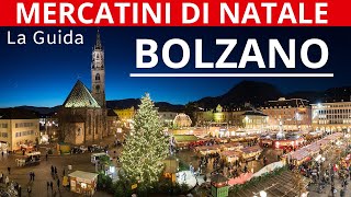 MERCATINO DI NATALE DI BOLZANO UN VIAGGIO INCANTATO NEL CUORE DELL ALTO ADIGE [upl. by Cissie]